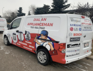 appliance repair calgary - service van dial an applianceman